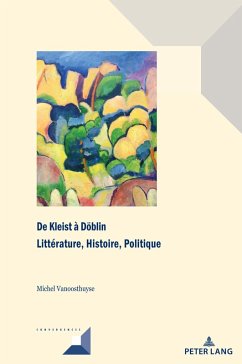 De Kleist à Doeblin (eBook, PDF) - Vanoosthuyse, Michel