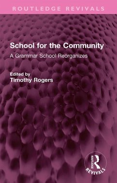 School for the Community (eBook, PDF)