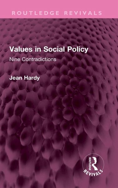 Values in Social Policy (eBook, PDF)
