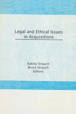 Cover Legal and Ethical Issues in Acquisitions (eBook, PDF)