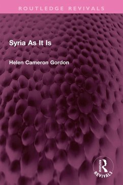 Cover Syria As It Is (eBook, PDF)