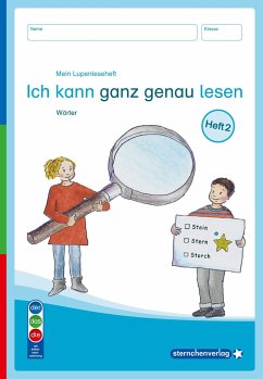 Mein Lupenleseheft 2 - Ich kann ganz genau lesen - DaZ - sternchenverlag GmbH;Langhans, Katrin