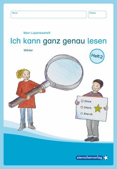 Mein Lupenleseheft 2 - Ich kann ganz genau lesen - sternchenverlag GmbH;Langhans, Katrin