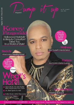 Hollywood Hair King Korey Fitzgerald - Pump it up Magazine - Vol.7 - Issue #9 - - Sutton, Anissa; Sutton, Michael B.; Magazine, Pump It Up