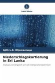 Niederschlagskartierung in Sri Lanka