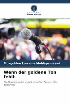 Wenn der goldene Ton fehlt - Mohlapamaswi, Mokgohloe Lorraine