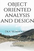 object oriented analysis and design