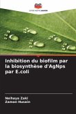 Inhibition du biofilm par la biosynthèse d'AgNps par E.coli