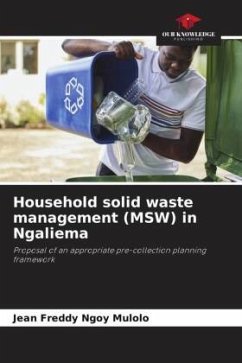 Household solid waste management (MSW) in Ngaliema - Ngoy Mulolo, Jean Freddy