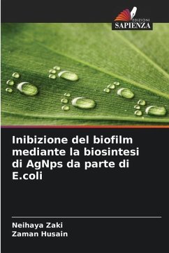 Inibizione del biofilm mediante la biosintesi di AgNps da parte di E.coli - Zaki, Neihaya;Husain, Zaman