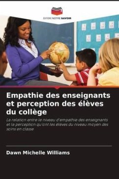 Empathie des enseignants et perception des élèves du collège - Williams, Dawn Michelle