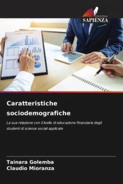 Caratteristiche sociodemografiche - Golemba, Tainara;Mioranza, Claudio