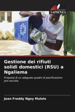 Gestione dei rifiuti solidi domestici (RSU) a Ngaliema - Ngoy Mulolo, Jean Freddy