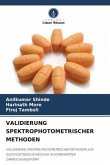 VALIDIERUNG SPEKTROPHOTOMETRISCHER METHODEN