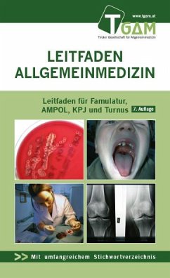 Allgemeinmedizin Leitfaden für Famulatur, AMPOL, KPJ und Turnus (eBook, PDF) - Bachler, Herbert; Fischer, Lisa; Frank, Florian
