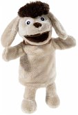 Heunec 643567 - SANDMANN Handpuppe Moppi, GRS Recycled Plüsch, 28 cm