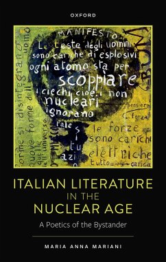 Italian Literature in the Nuclear Age (eBook, PDF) - Mariani, Maria Anna