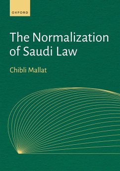 Cover The Normalization of Saudi Law (eBook, PDF)