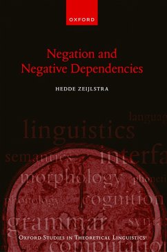 Negation and Negative Dependencies (eBook, PDF) - Zeijlstra, Hedde