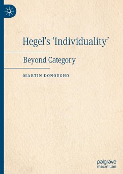 Hegel's 'Individuality' - Donougho, Martin