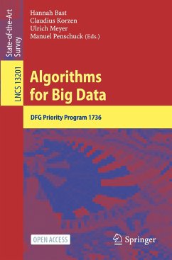 Algorithms for Big Data