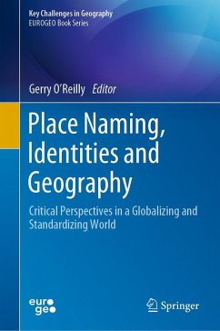 Cover Place Naming, Identities and Geography