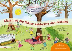 Klara und die Mäuse entdecken den Frühling. Bildkarten fürs Erzähltheater Kamishibai - Biermann, Ingrid