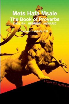 Mets Hafa Msale The Book of Proverbs - Judah-El D. D., Faheem