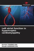 Left atrial function in hypertrophic cardiomyopathy