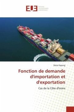 Fonction de demande d'importation et d'exportation - Fapong, Delva