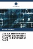 Das auf elektronische Verträge anwendbare Recht im burkinischen Recht