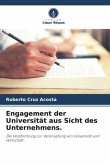 Engagement der Universität aus Sicht des Unternehmens.