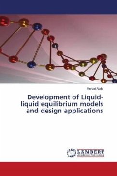 Development of Liquid-liquid equilibrium models and design applications
