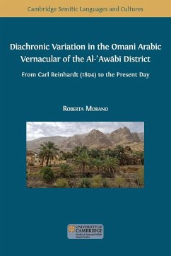 Cover Diachronic Variation in the Omani Arabic Vernacular of the Al-¿Aw¿b¿ District