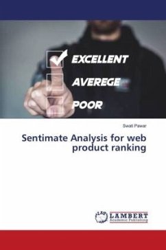 Sentimate Analysis for web product ranking