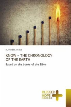 KNOW - THE CHRONOLOGY OF THE EARTH