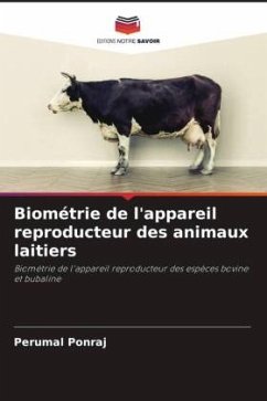 Biométrie de l'appareil reproducteur des animaux laitiers - Ponraj, Perumal