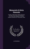 Memorial of Alvin Simonds