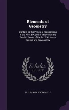 Elements of Geometry - Euclid; Bonnycastle, John