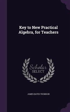 Cover Key to New Practical Algebra, for Teachers