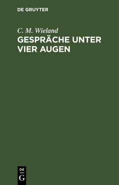 Cover Gespräche unter vier Augen