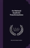 On Rational Quadratic Transformations