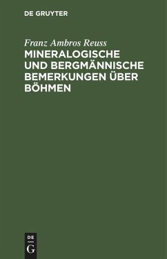 Cover Mineralogische und bergmännische Bemerkungen über Böhmen