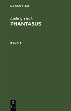 Cover Ludwig Tieck: Phantasus. Band 3