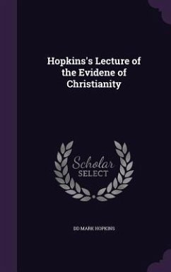 Cover Hopkins's Lecture of the Evidene of Christianity