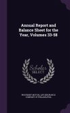 Annual Report and Balance Sheet for the Year, Volumes 33-58