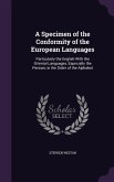 A Specimen of the Conformity of the European Languages