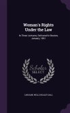 Woman's Rights Under the Law