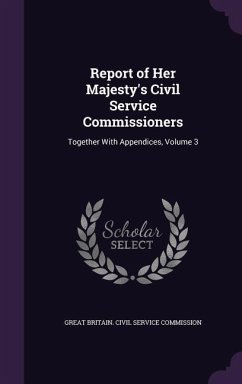 Cover Report of Her Majesty's Civil Service Commissioners