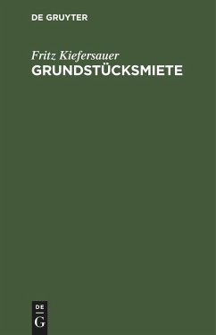 Cover Grundstücksmiete